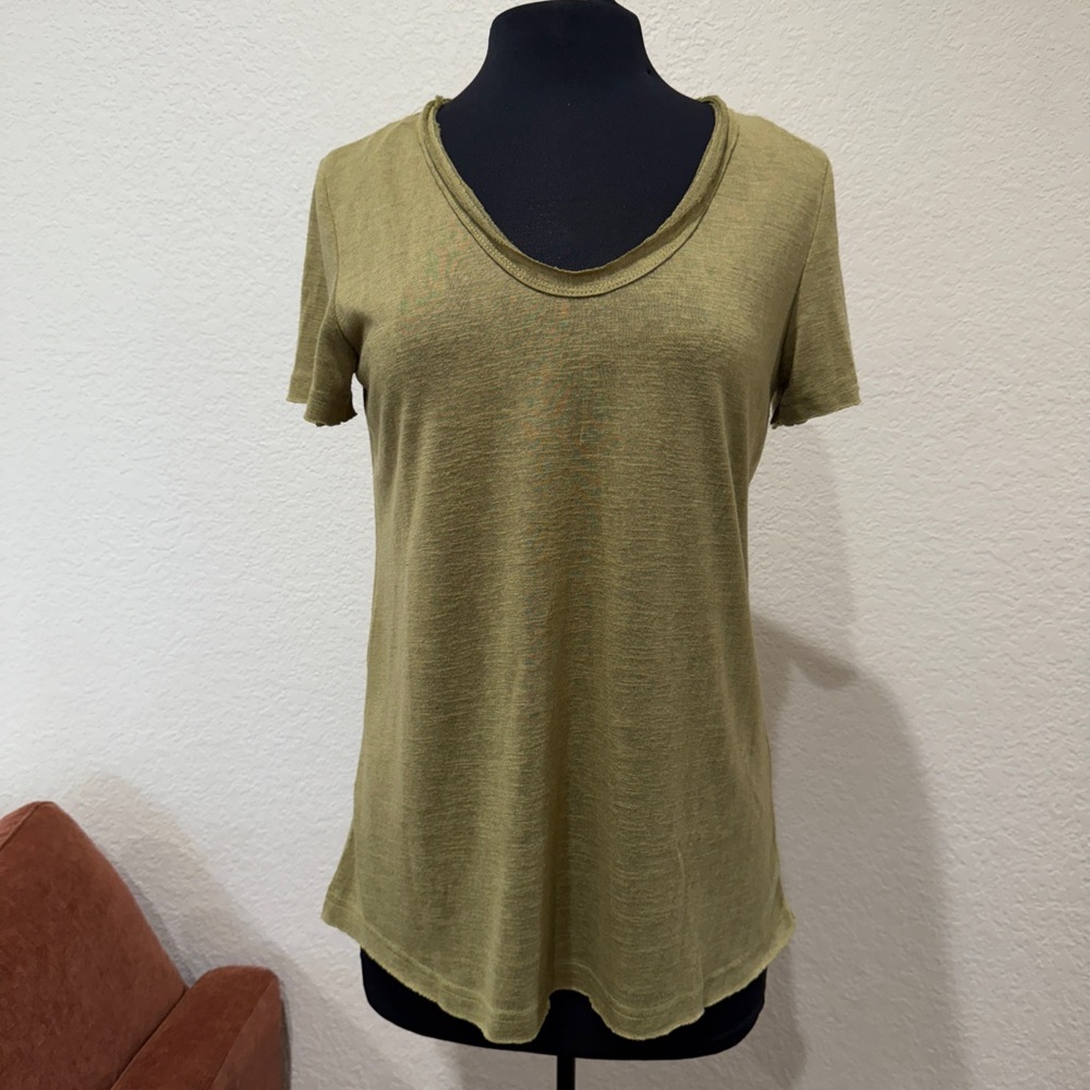 NWT la miel Raw Seam Top